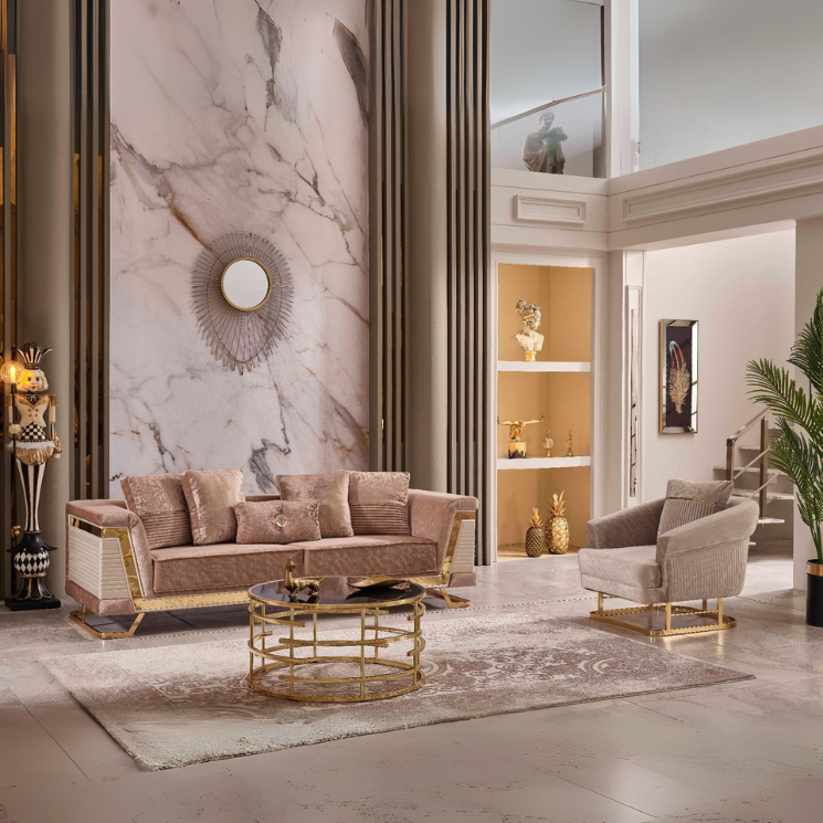 Kulmasohva Rixsos 6.:n ist Sohvaryhmä 6 ist beige