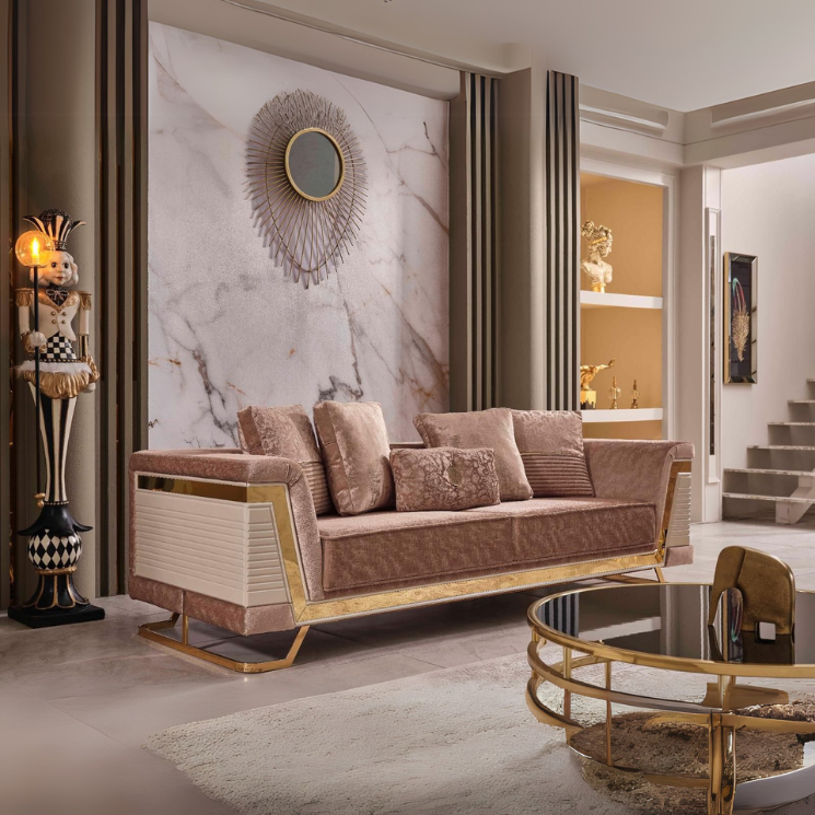 Kulmasohva Rixsos 6.:n ist Sohvaryhmä 6 ist beige