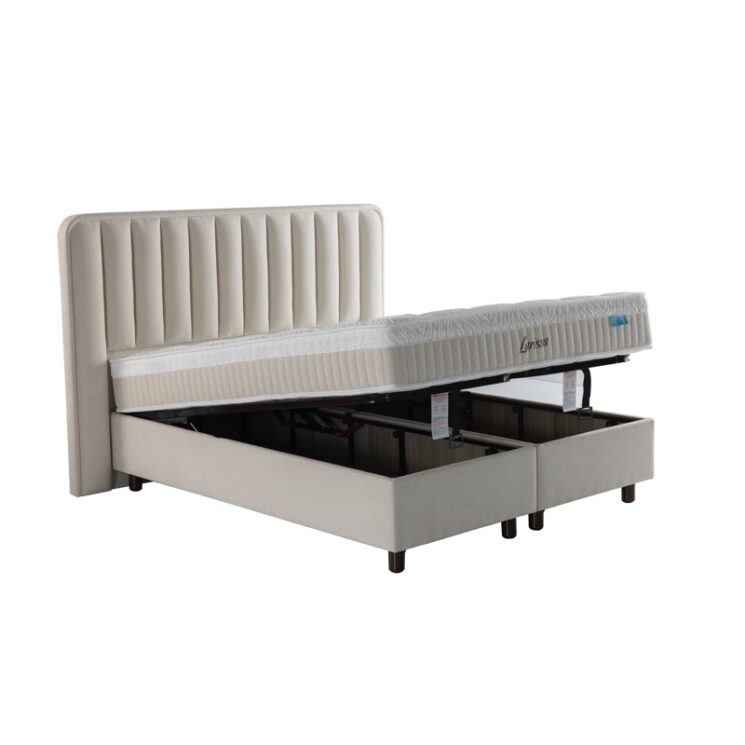 Larissa jenkkisänky 160x200 Larissa jenkkisänky 160x200 säilytystilalla